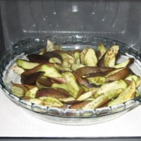 蒜香烧茄子的做法图解2