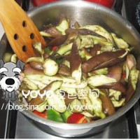 蒜香烧茄子的做法图解4