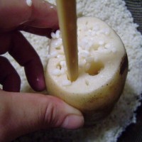 桂花糯米糖藕的做法图解4