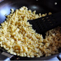 萝卜干炒肉末的做法图解3