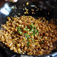 萝卜干炒肉末的做法图解6