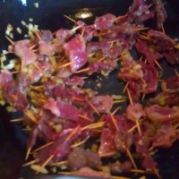 牙签牛肉的做法图解5