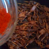 牙签牛肉的做法图解8