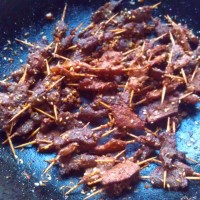 牙签牛肉的做法图解10