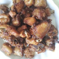辣子炸鸡块的做法图解5