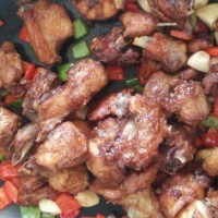 辣子炸鸡块的做法图解8