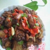 辣子炸鸡块的做法图解9
