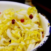 脆爽娃娃菜的做法图解7
