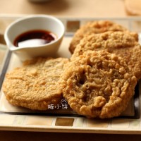 年菜常备炸藕盒 的做法图解11