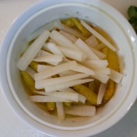 酸辣爽脆泡椒萝卜的做法图解4