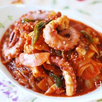 拌一大碗饭,辣炒章鱼的做法图解9