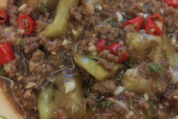 无敌下饭菜—蒜香肉末茄子的做法