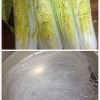 蒜蓉粉丝蒸娃娃菜的做法图解1