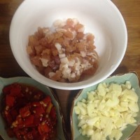 蒜蓉粉丝蒸娃娃菜的做法图解2
