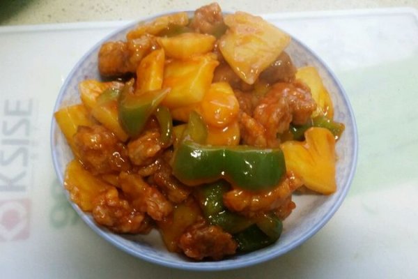 菠萝咕咾肉的做法