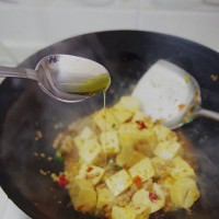 下饭菜--肉末烧豆腐的做法图解8