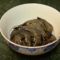 孜然串烤虾的做法图解1