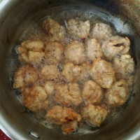 菠萝咕噜肉的做法图解6