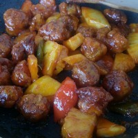 菠萝咕噜肉的做法图解8