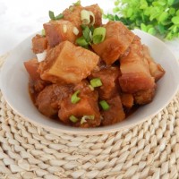 芋头红烧肉的做法图解12