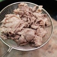 葱油泼羊肉