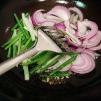 葱油泼羊肉