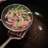 葱油泼羊肉