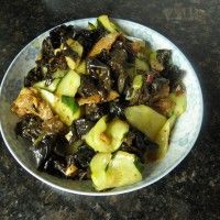 黄瓜木耳肉片
