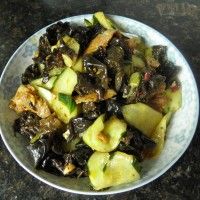 黄瓜木耳肉片