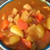 咖喱杂蔬鸡丁
