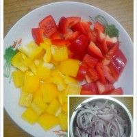 甜椒炒肉