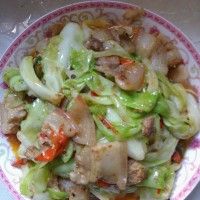 快手盐煎五花肉