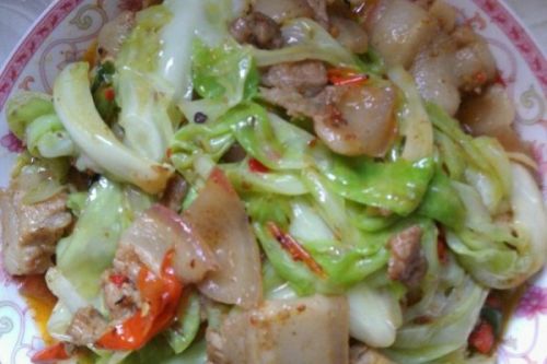 快手盐煎五花肉