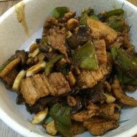 新手肉片烧茄子