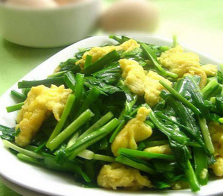 韭菜炒鸡蛋