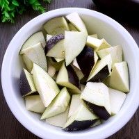 夏日素食剁椒蒜蓉茄子