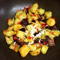 夏日素食剁椒蒜蓉茄子