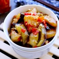夏日素食剁椒蒜蓉茄子