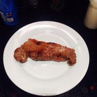 煎牛扒（拌蘑菇汁）