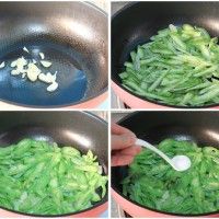 清炒蛇瓜