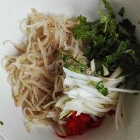 葱拌咸菜丝