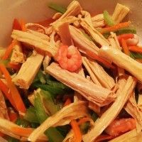 凉拌腐竹芹菜