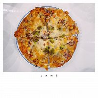 做正宗简单的小披萨的图片步骤8