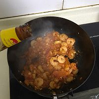 做正宗虾仁茄汁拌面的图片步骤7