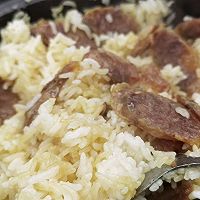 做正宗腊肠砂锅煲仔饭的图片步骤7