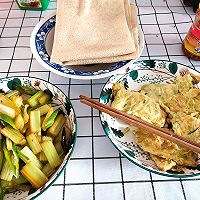 做正宗芹菜叶炒鸡蛋的图片步骤10