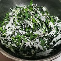 做正宗艾草青团的图片步骤1