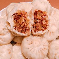 做正宗香喷喷热腾腾的白菜粉条肉包子的图片步骤12