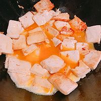 做正宗10分钟搞定家常鸡蛋炒豆腐的图片步骤5