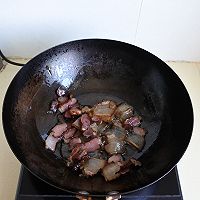 做正宗青蒜炒腊肉的图片步骤4